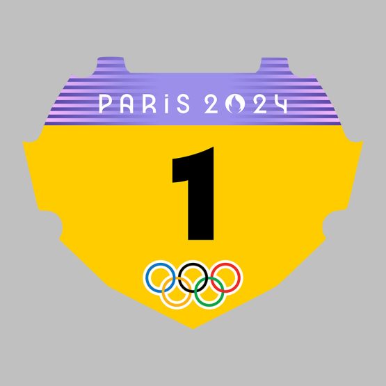 Ride2casa Paris 2024 BMX Plate Design Replica