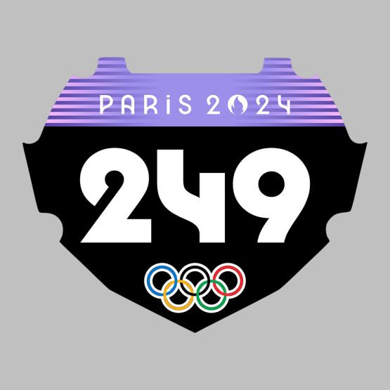 Ride2casa Paris 2024 BMX Plate Design Replica